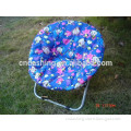 Folding comfortable chair, round moon chair